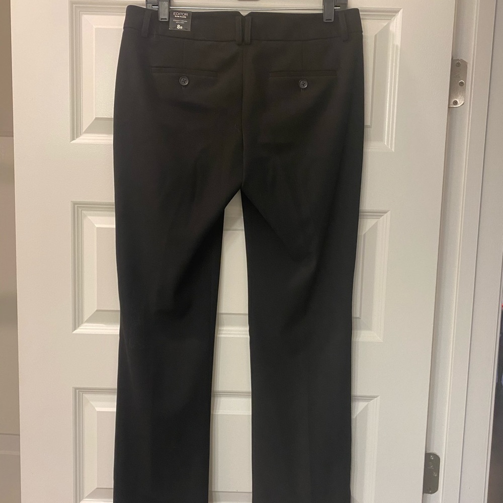 Womens Express black editor pants.